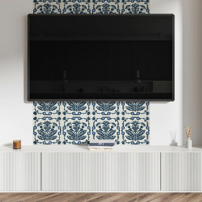 Pvc wall panel Floral pattern with leaves