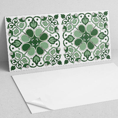 Square wall panel Plant pattern with leaves