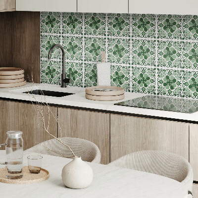 Square wall panel Plant pattern with leaves