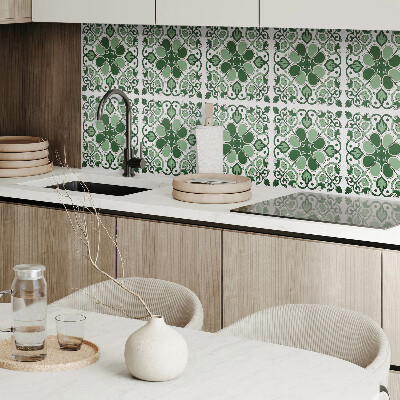 Square wall panel Plant pattern with leaves