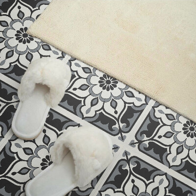Pvc wall panel Floral pattern with ornaments
