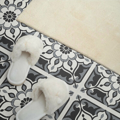 Pvc wall panel Floral pattern with ornaments