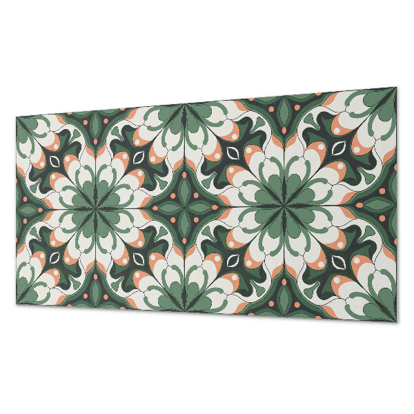 Square wall panel Stylish plant pattern