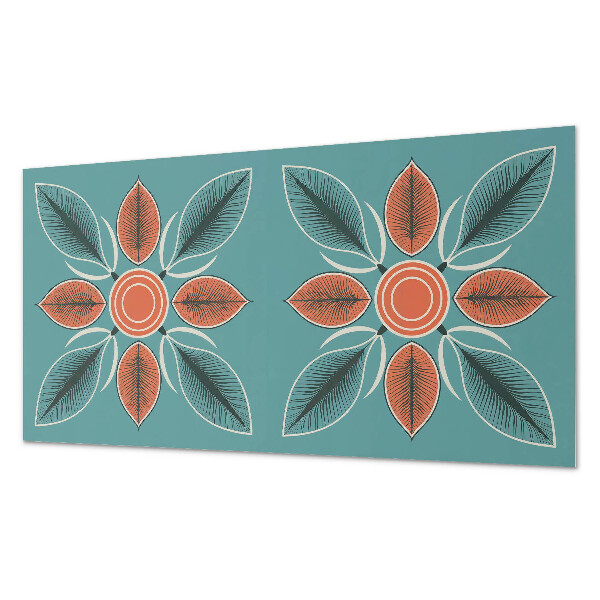 Pvc wall panel Floral pattern with leaves