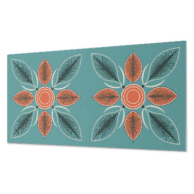 Pvc wall panel Floral pattern with leaves