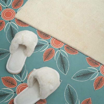 Pvc wall panel Floral pattern with leaves