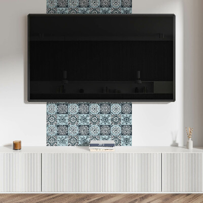 Pvc wall panel Mandala patterns in a grid