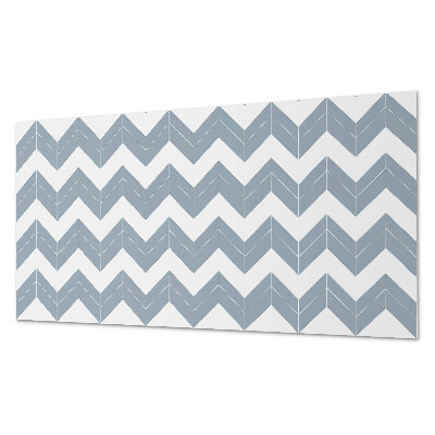 Square wall panel Zigzag pattern in the line