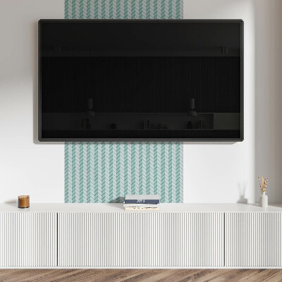Pvc wall panel Zigzag striped pattern