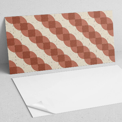 Pvc wall panel Geometric wavy pattern