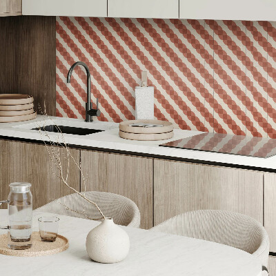 Pvc wall panel Geometric wavy pattern