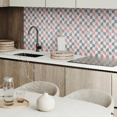 Square tv wall panel Abstract geometric pattern