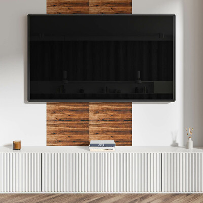 Square wall panel Natural wood pattern