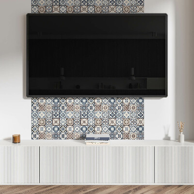 Square tv wall panel Decorative tile patterns