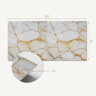 Square tv wall panel Elegant marble pattern