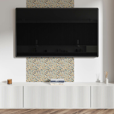 Square wall panel Glue mosaic pattern