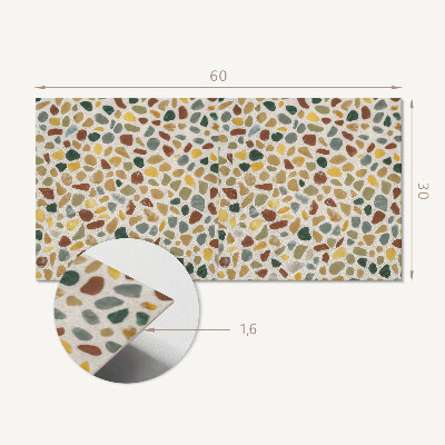 Pvc wall panel Stone mosaic pattern