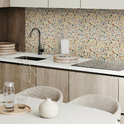 Pvc wall panel Stone mosaic pattern