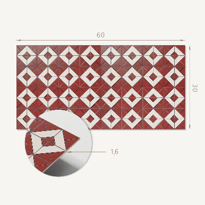 Square tv wall panel Geometric patterns in the layout