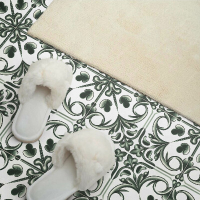 Square tv wall panel Plant pattern in the tile