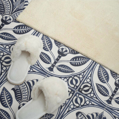Pvc wall panel Floral ceramic pattern