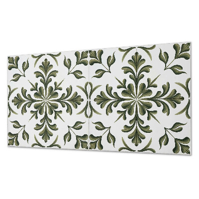 Pvc wall panel Plant pattern on the background