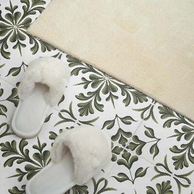 Pvc wall panel Plant pattern on the background