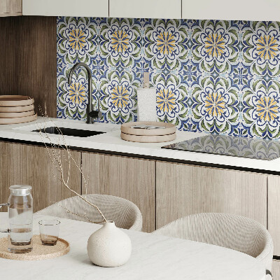 Pvc wall panel Plant pattern with flowers