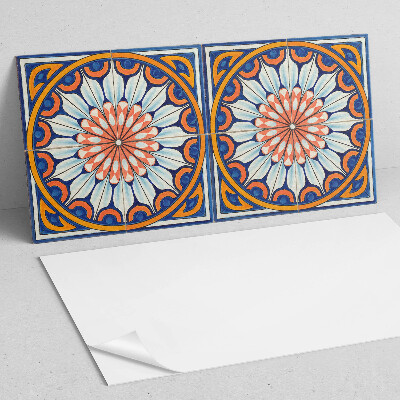 Pvc wall panel Floral pattern with details