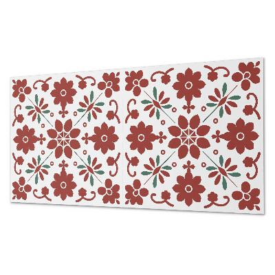 Pvc wall panel Floral pattern with leaves