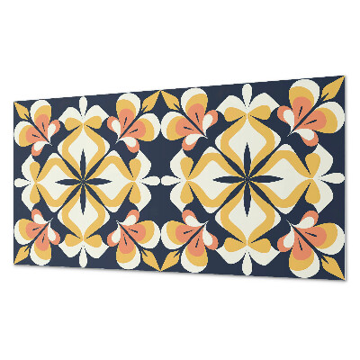 Pvc wall panel Geometric floral pattern