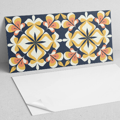 Pvc wall panel Geometric floral pattern