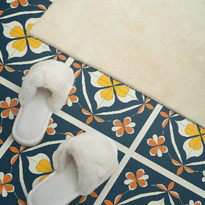 Pvc wall panel Floral pattern with symmetry