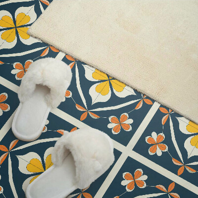 Pvc wall panel Floral pattern with symmetry