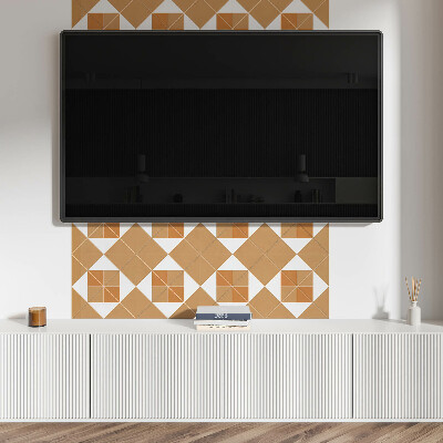 Square wall panel Geometry in shades