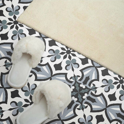 Square wall panel Stylish plant pattern