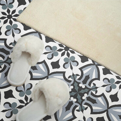 Square wall panel Stylish plant pattern