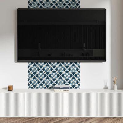 Square wall panel Abstract geometric pattern