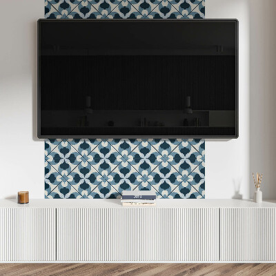 Square wall panel Abstract geometric pattern