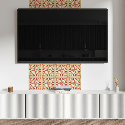 Pvc wall panel Abstract floral pattern