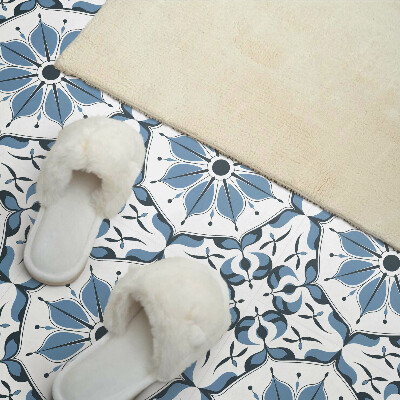 Square tv wall panel Floral pattern with details