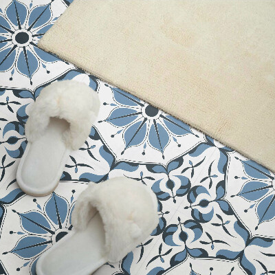 Square tv wall panel Floral pattern with details