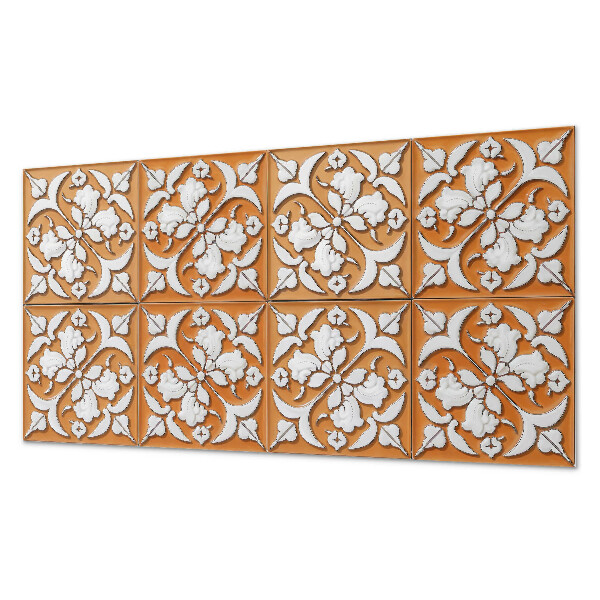 Pvc wall panel Pattern with floral motifs