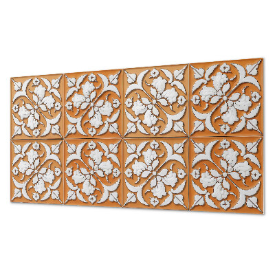 Pvc wall panel Pattern with floral motifs