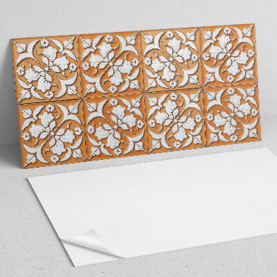 Pvc wall panel Pattern with floral motifs