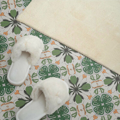 Pvc wall panel Floral pattern in symmetry