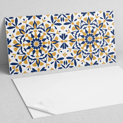 Pvc wall panel Floral pattern in symmetry