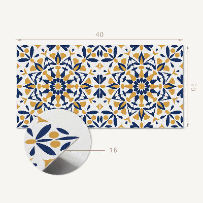 Pvc wall panel Floral pattern in symmetry