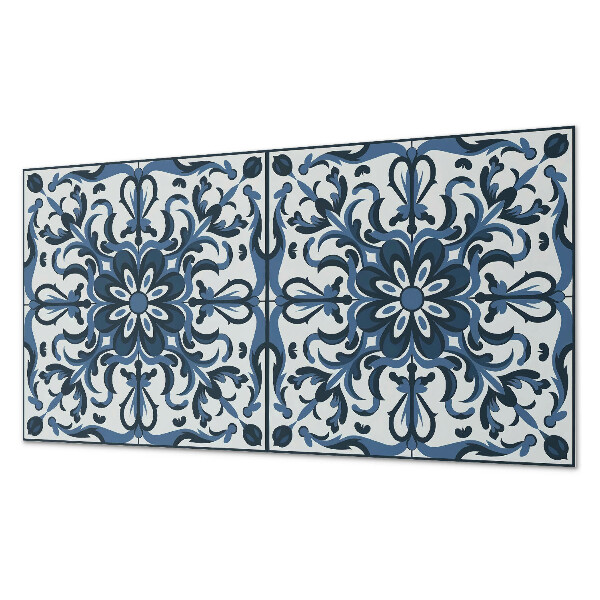 Pvc wall panel Floral pattern with ornaments