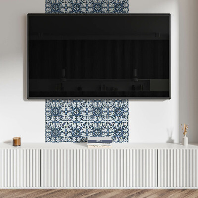 Pvc wall panel Floral pattern with ornaments